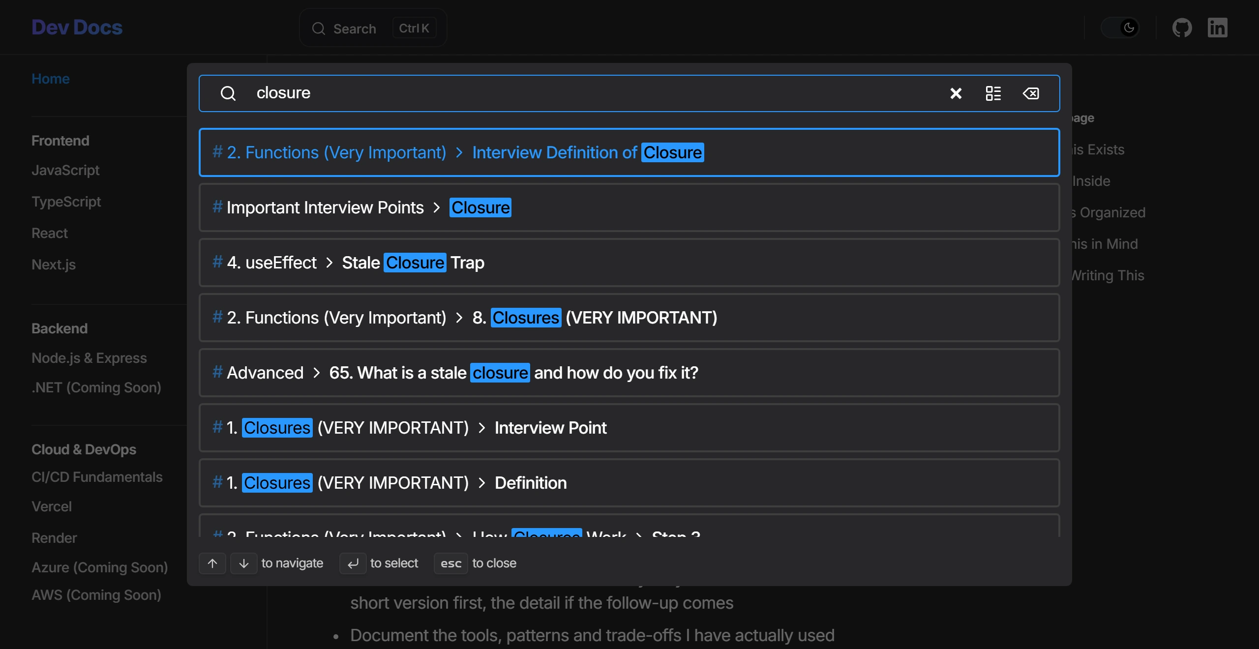 Dev Docs — Personal Engineering Documentation & Learning Archive thumbnail 3