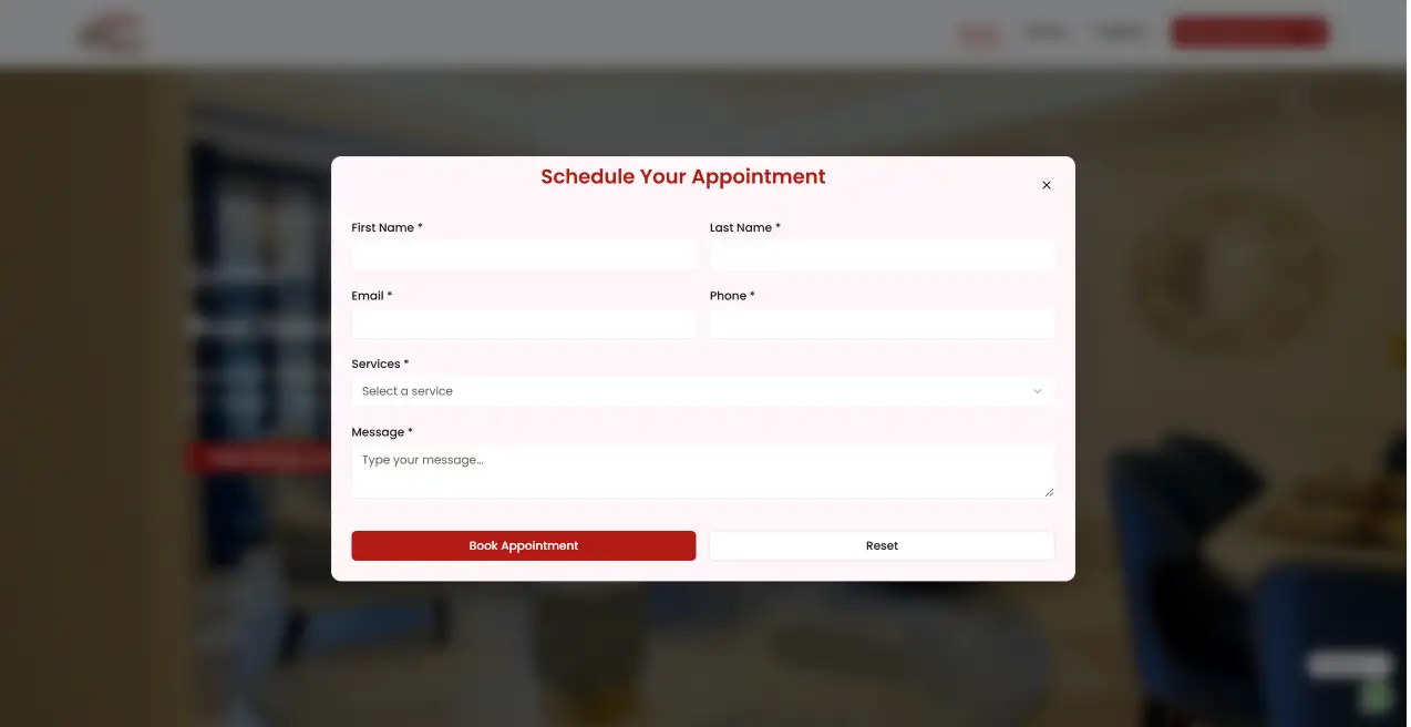KET Design & Interior — Luxury Interior & Architectural Website thumbnail 5