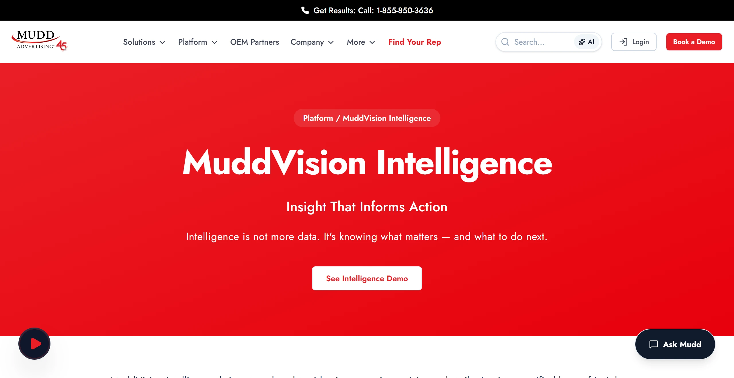 Mudd Advertising — Automotive Growth Marketing Platform Website thumbnail 3