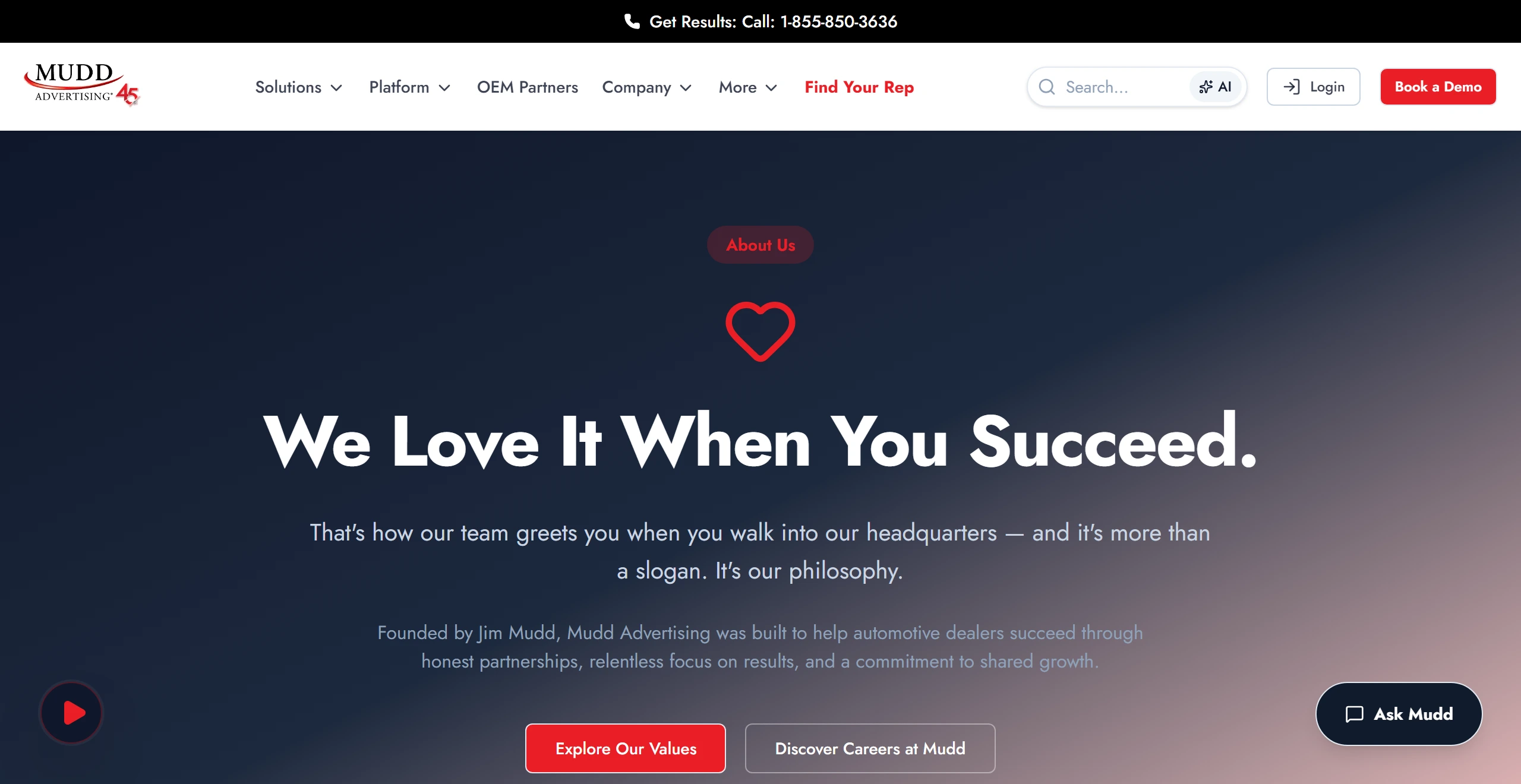 Mudd Advertising — Automotive Growth Marketing Platform Website thumbnail 5