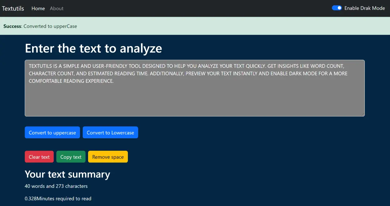  TextUtils - Analyze and Enhance Your Text Effortlessly