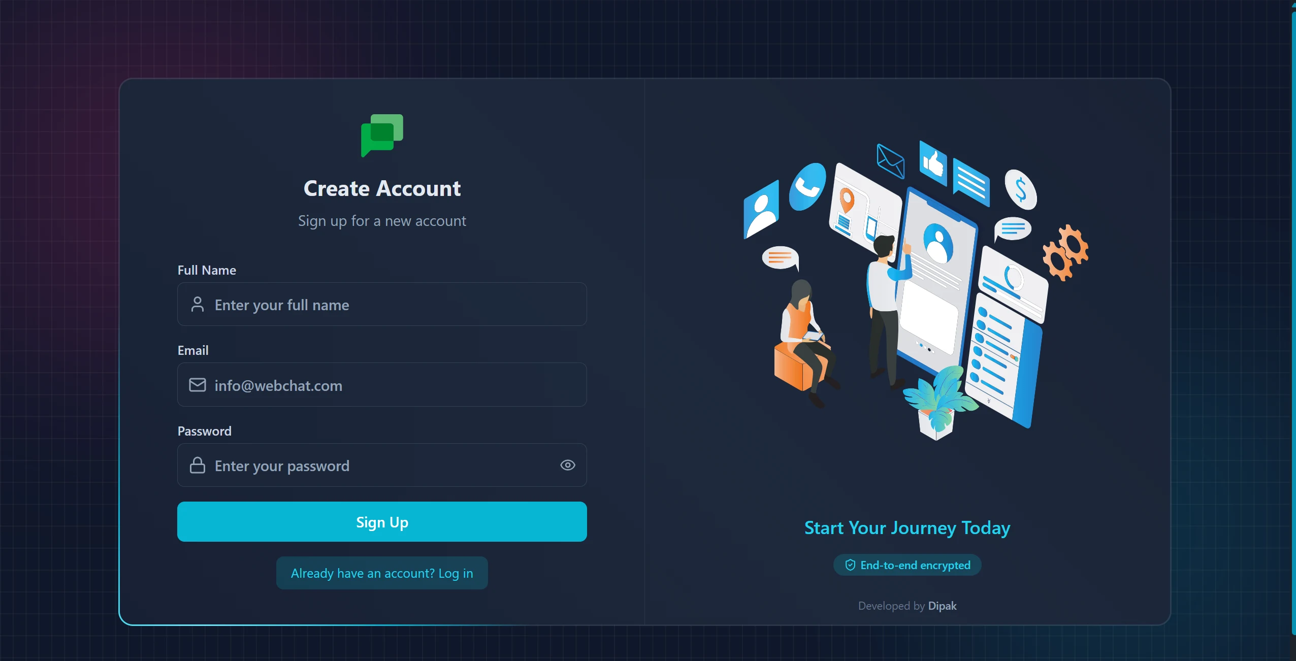 Web Chat | Real-Time Messaging Application